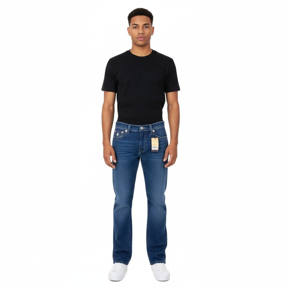 True Religion‎ Billy Big T Jeans 28 x 30 Urban Cow Made in USA NWT Y2K Denim